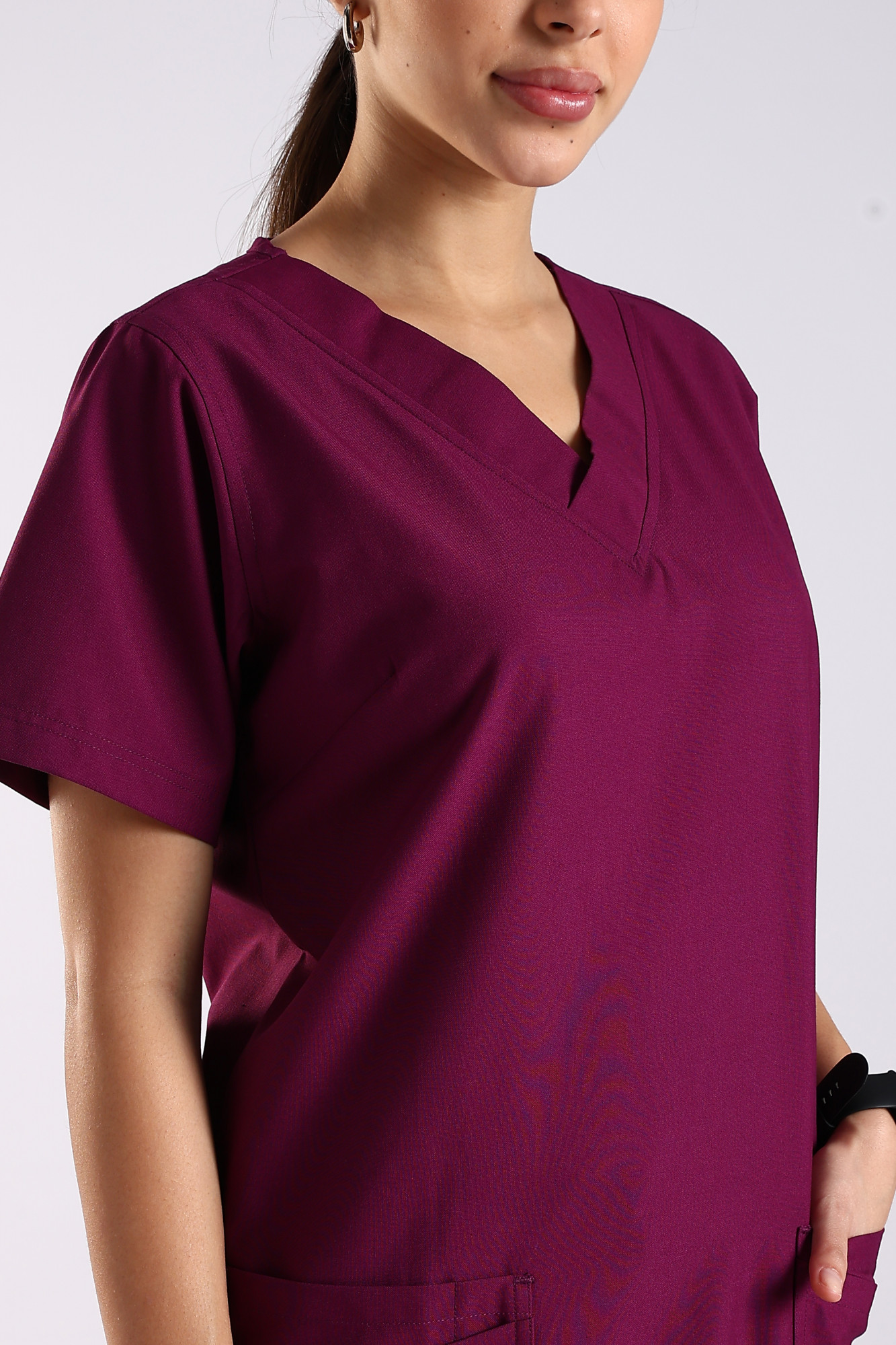Bella Classic Scrub Set (Berry Bloom)