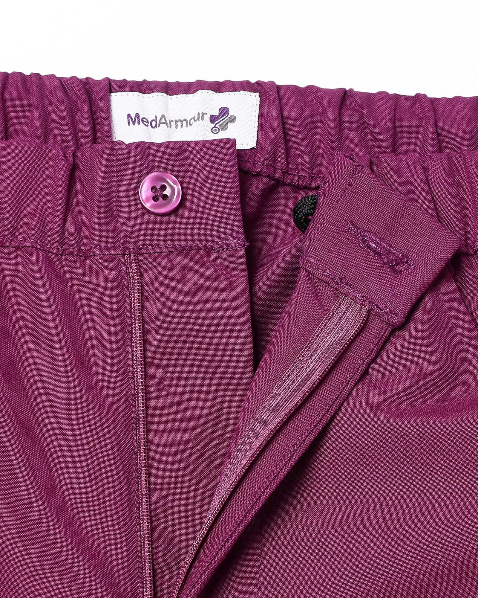 Benito Classic Scrub Pant (Berry Bloom)