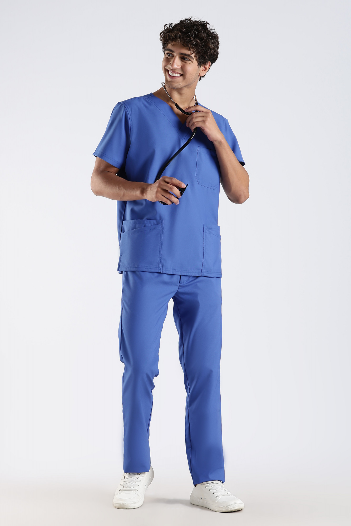 Benito Classic Scrub Pant (Royal Blue)