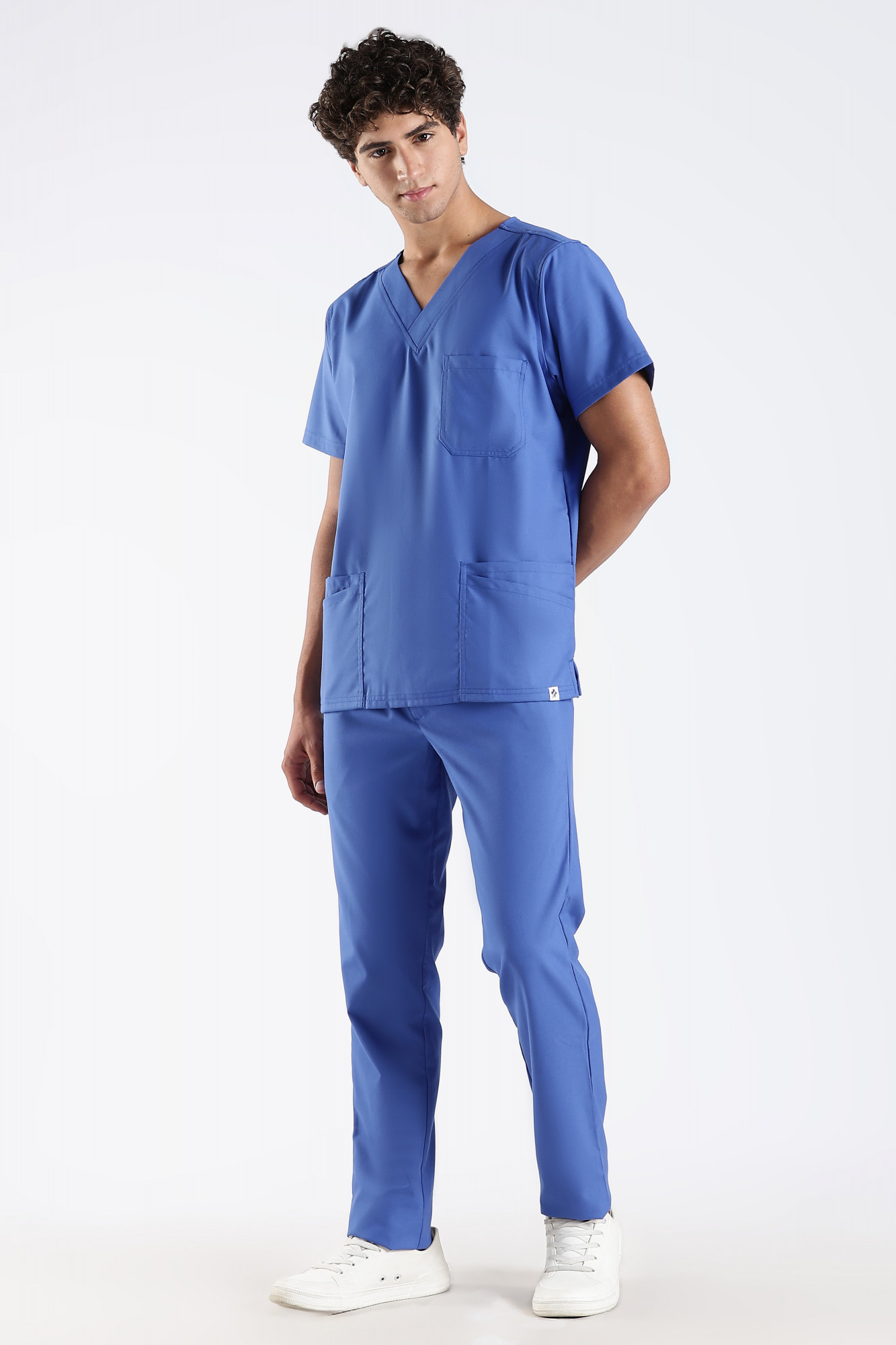 Benito Classic Scrub Set  (Royal Blue)