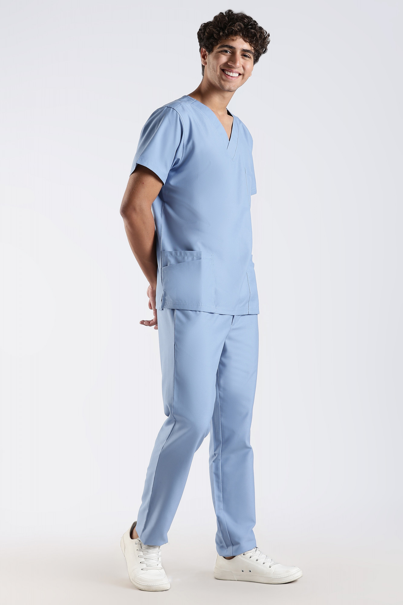 Benito Classic Scrub Set (Sky Blue)