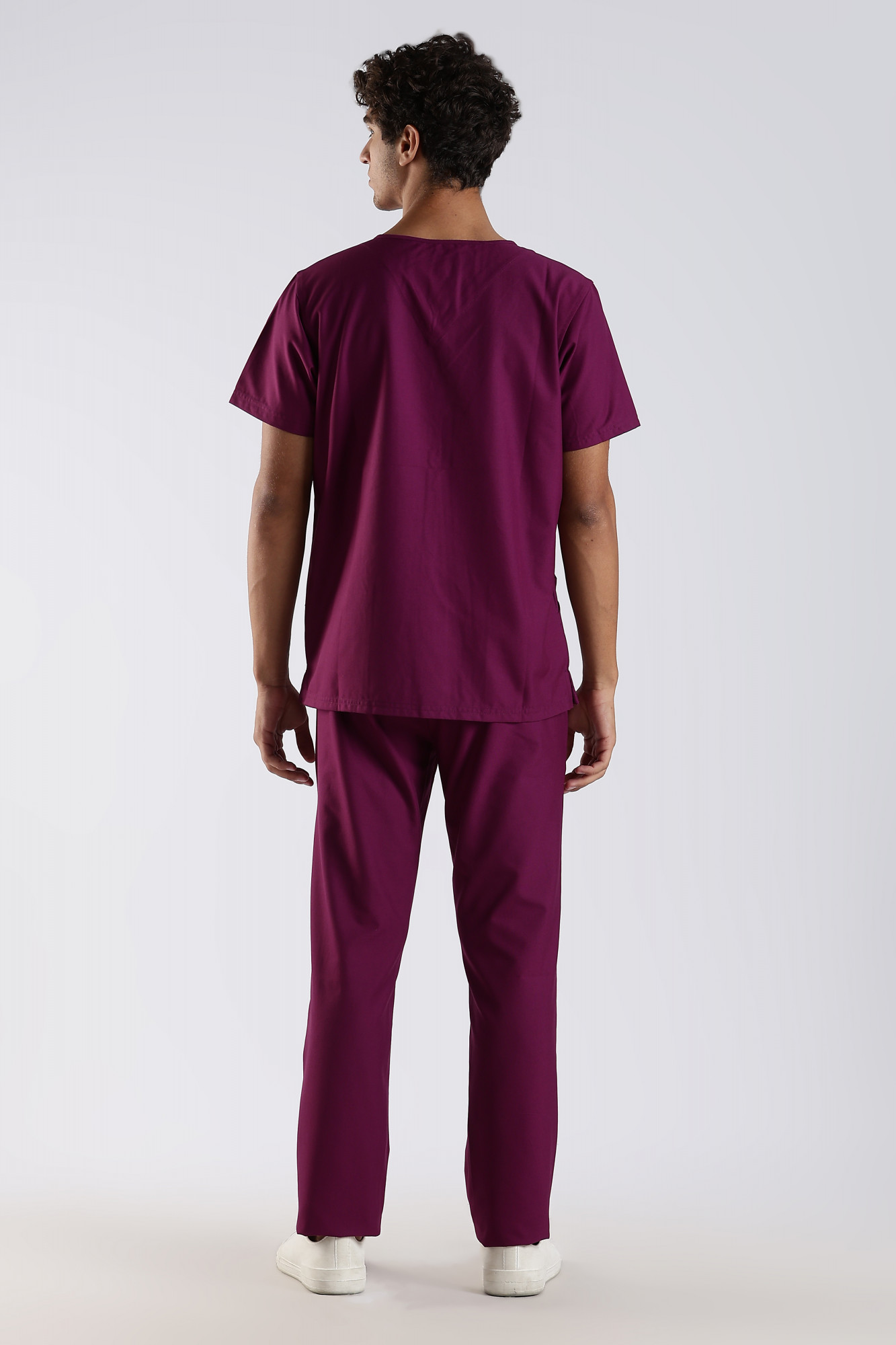Benito Classic Scrub Set  (Berry Bloom)
