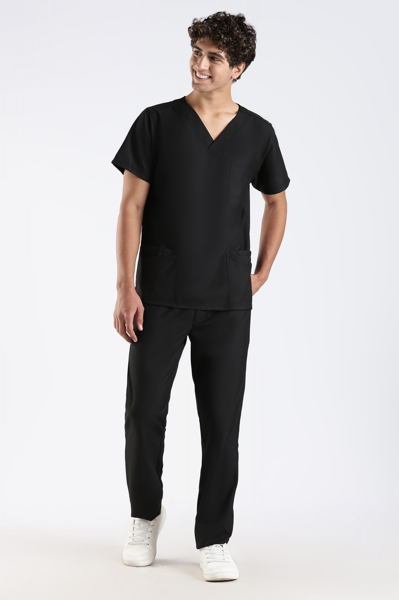 Benito Classic Scrub Set (Black)