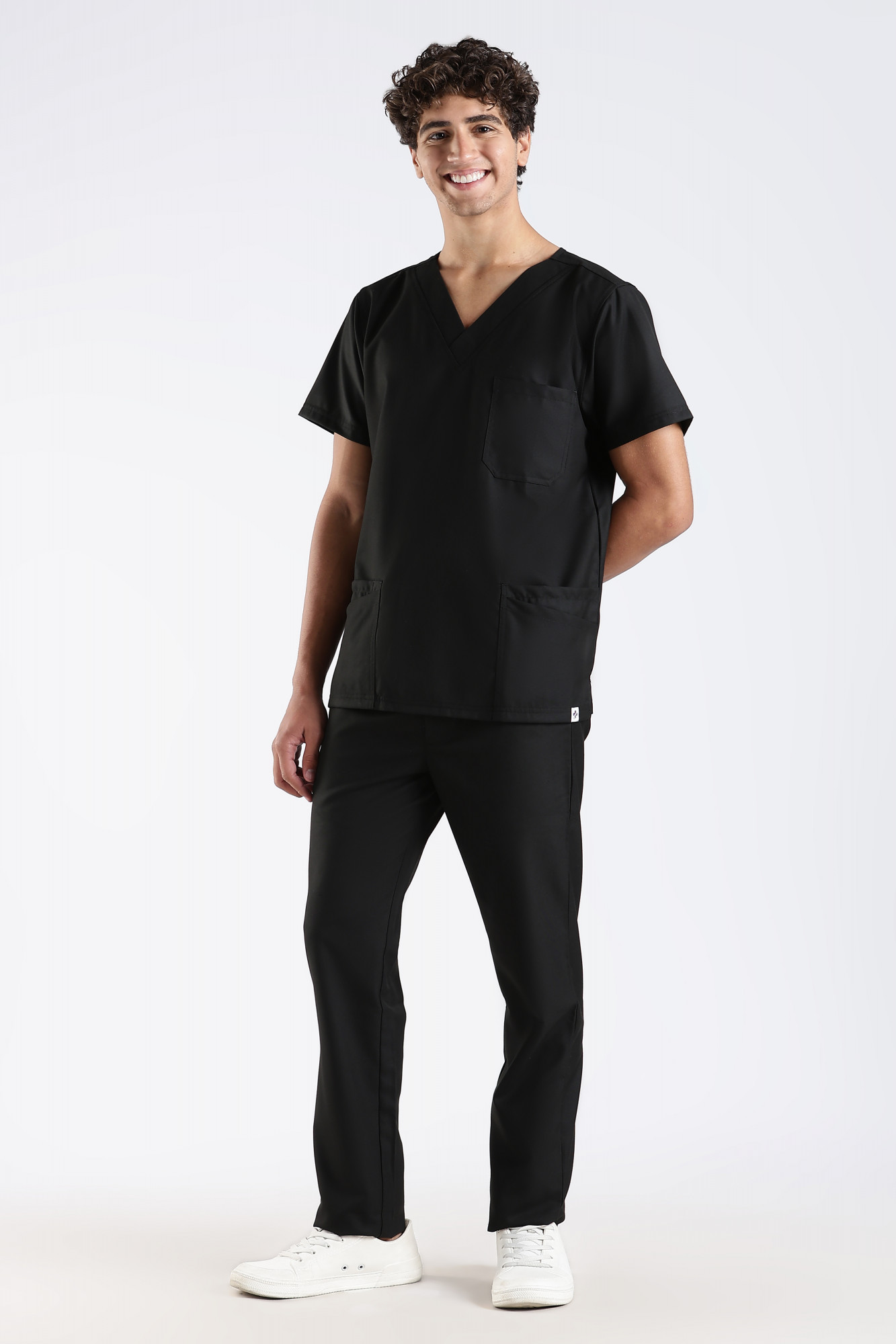 Benito Classic Scrub Set (Black)