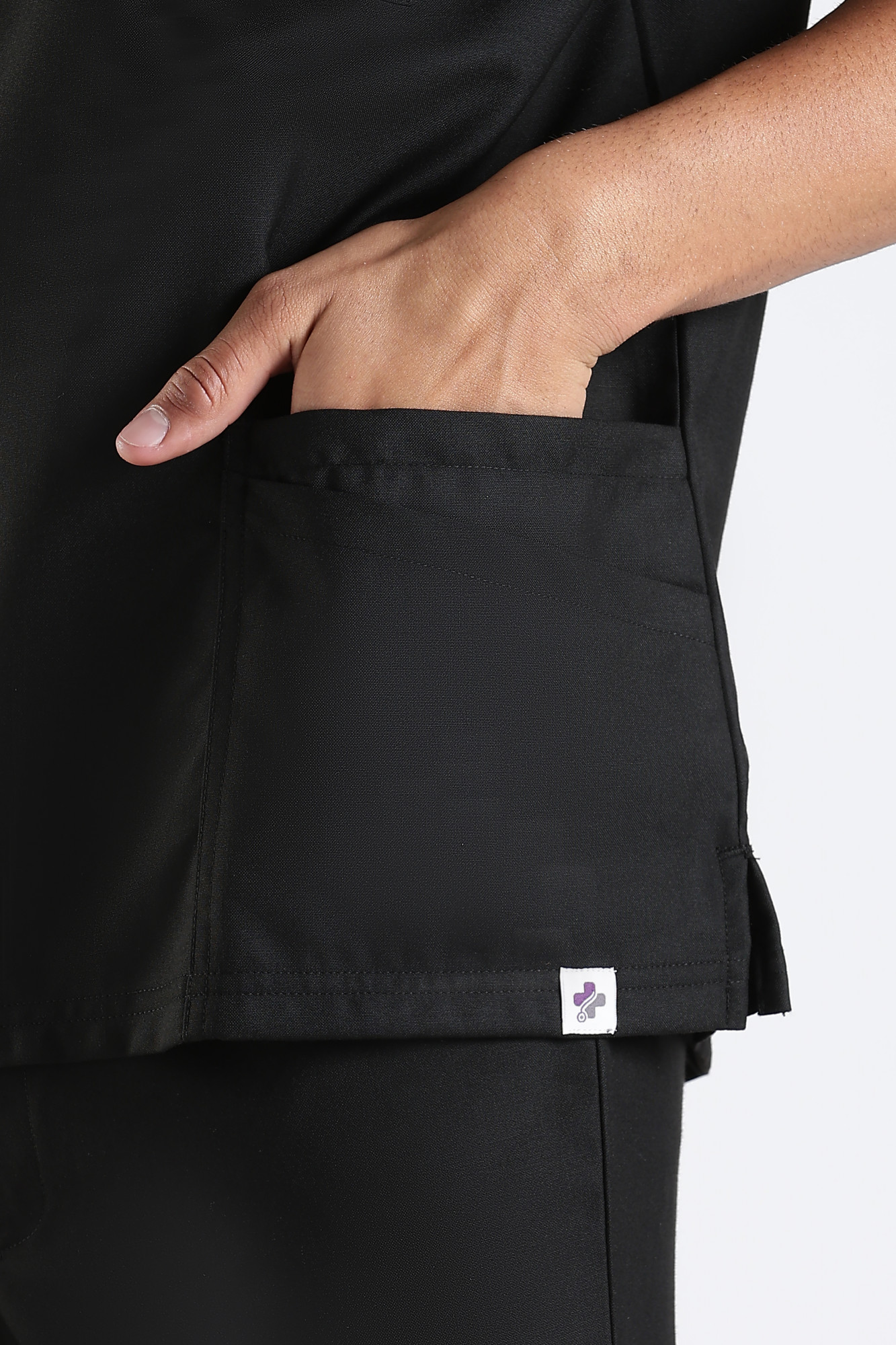 Benito Classic Scrub Set (Black)