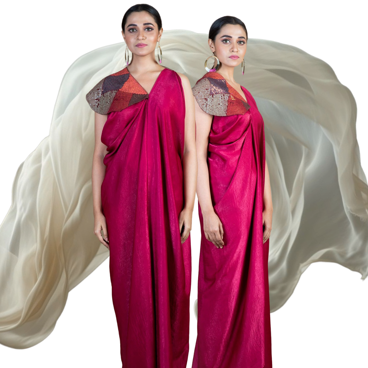 Category Alt Draped Dress