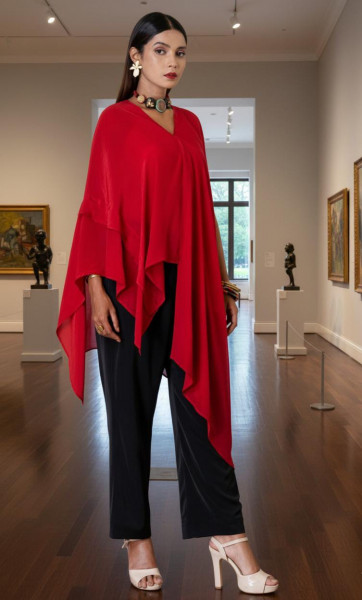 Asymmetrical Draped top