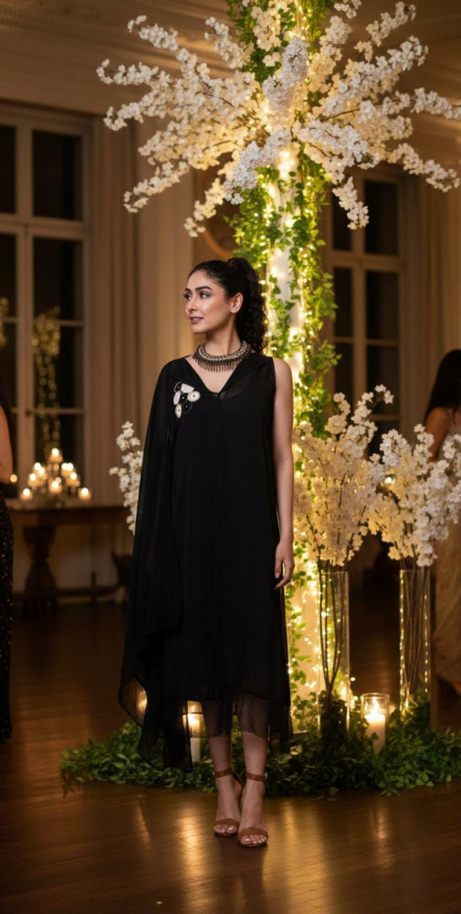 Image of Midnight Whisper Dress