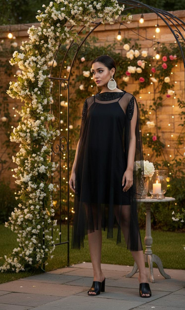 Image of Net Moon Dress