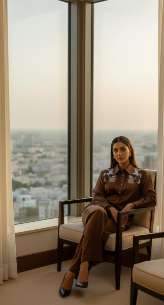 Mocha Luxe Co-ord Set