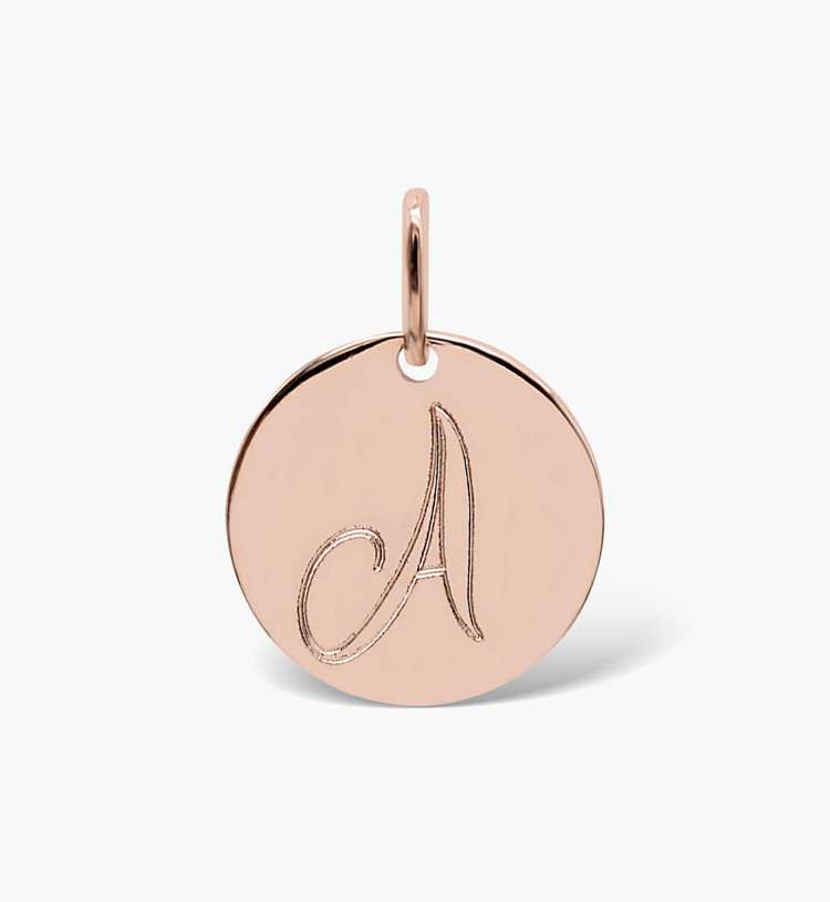 Engravable Disc Charm Pendant replace