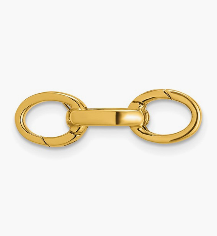 HERCO Gold Push Clasp