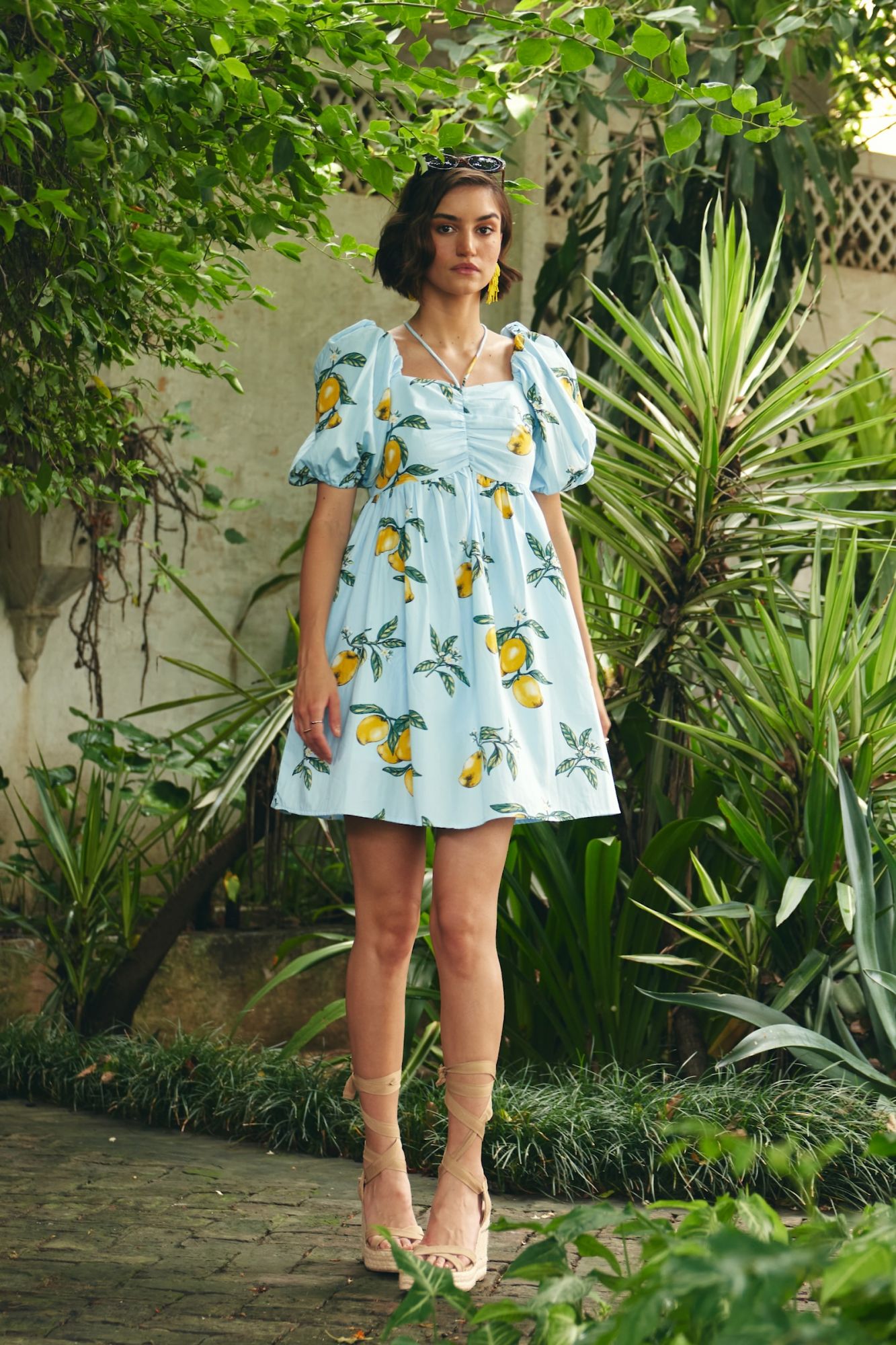 Knee length cotton dresses hot sale