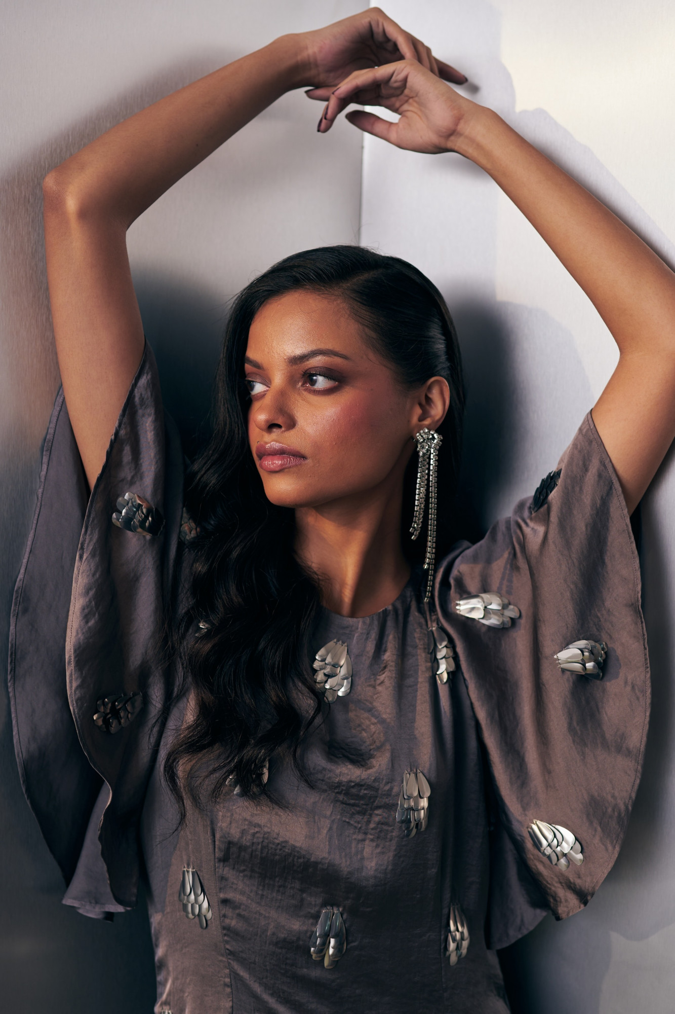 MIDNIGHT MIRAGE DEWDROP SHINE DRESS