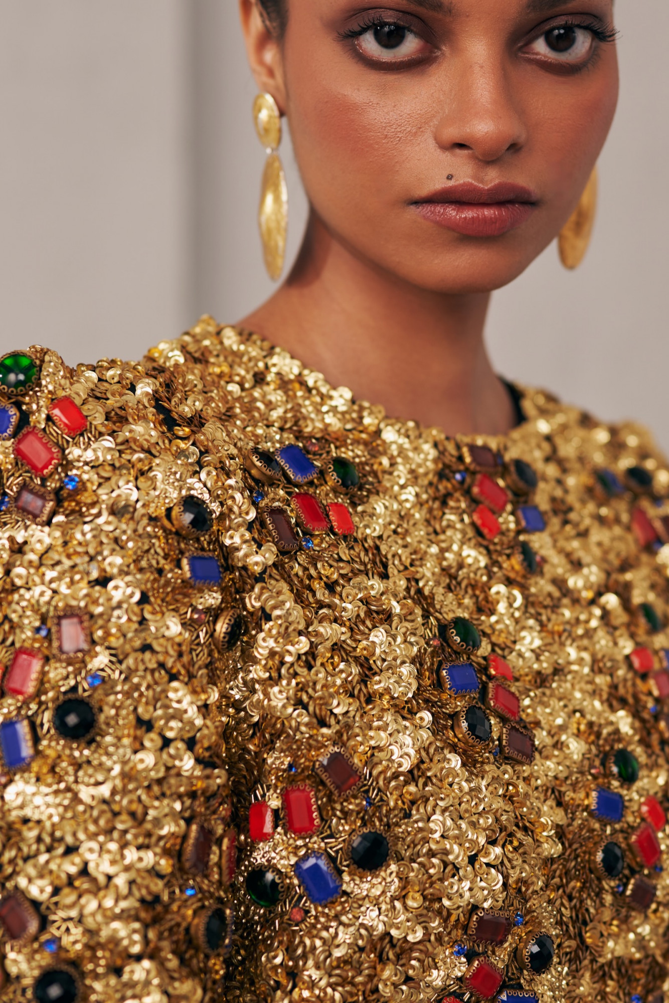 MIDNIGHT MIRAGE GOLD JEWEL TOP