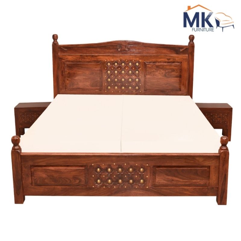 queen size cot without storage