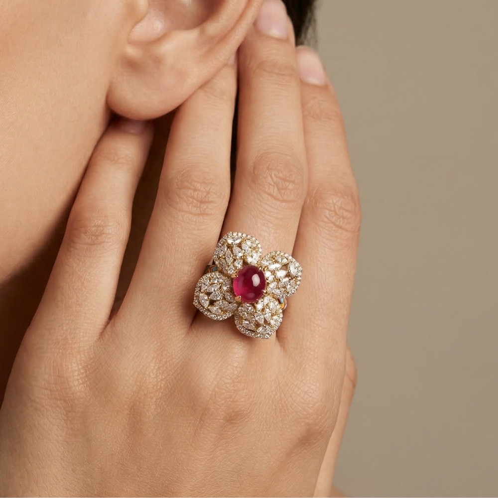 A Single Cocktail Rings Cocktail Ring