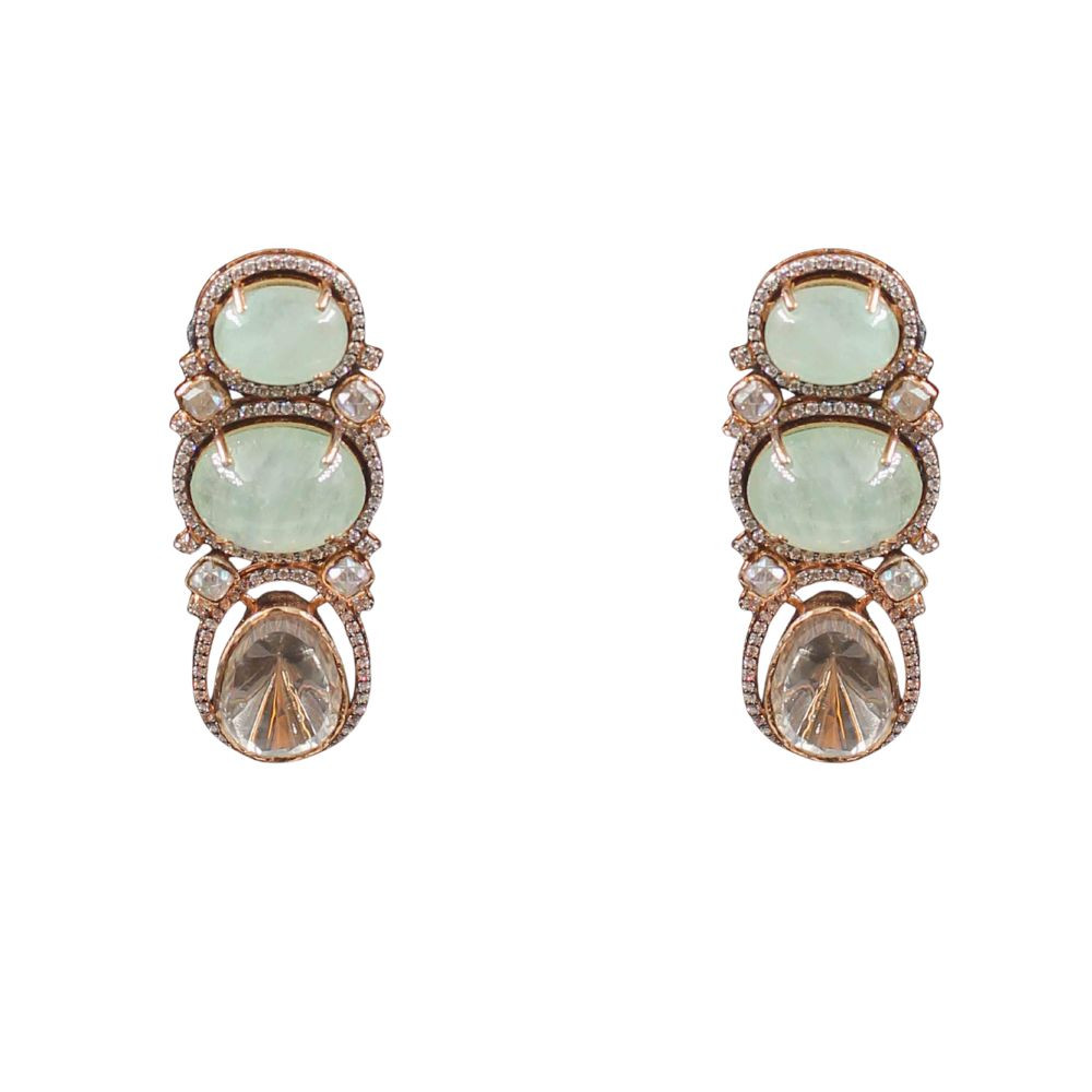 Image of Gold Earrings Set