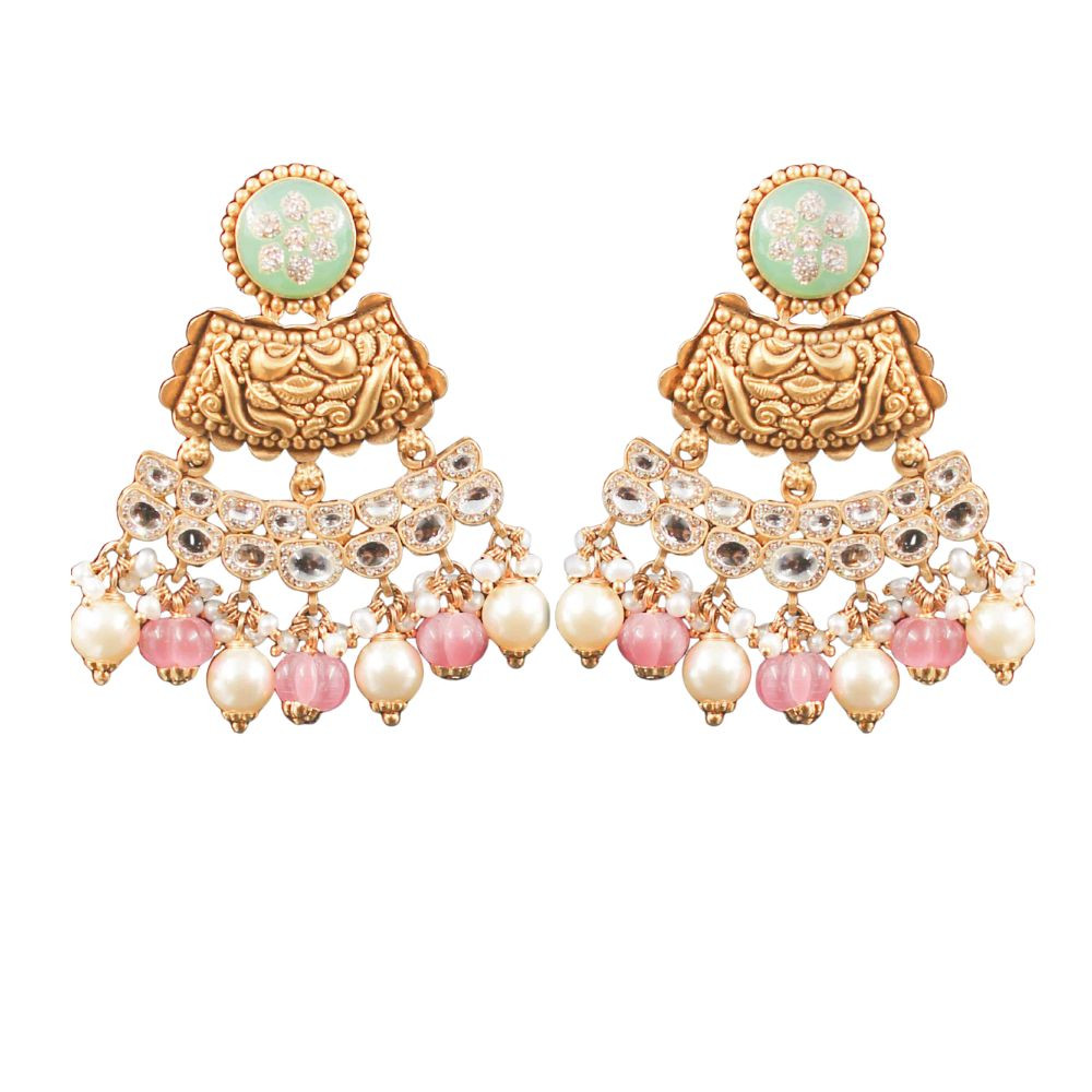 Image of Gold Earrings Set