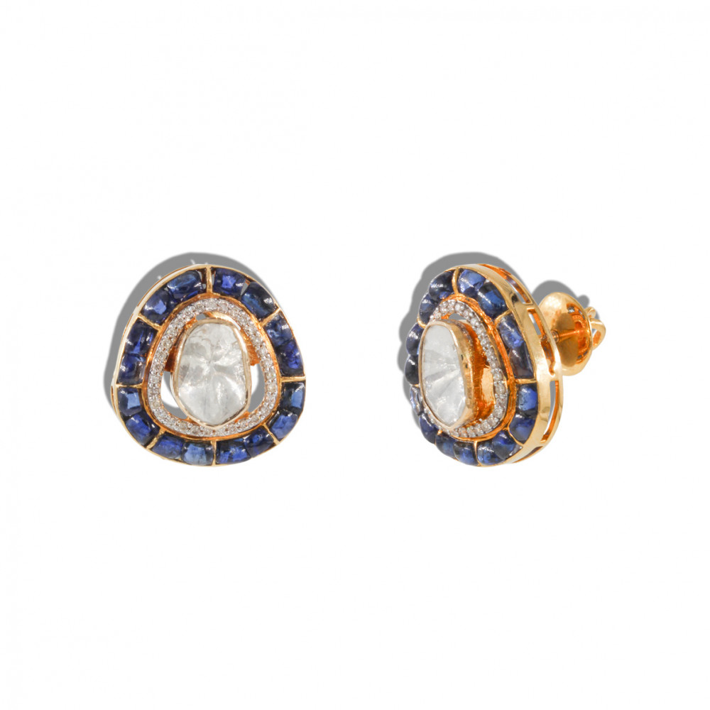 Image of Polki Stud Earring
