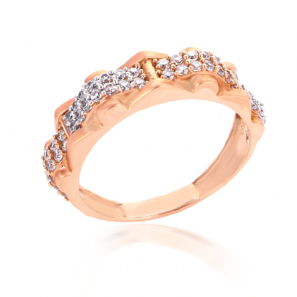 Image of Ring CZ Colour Stone