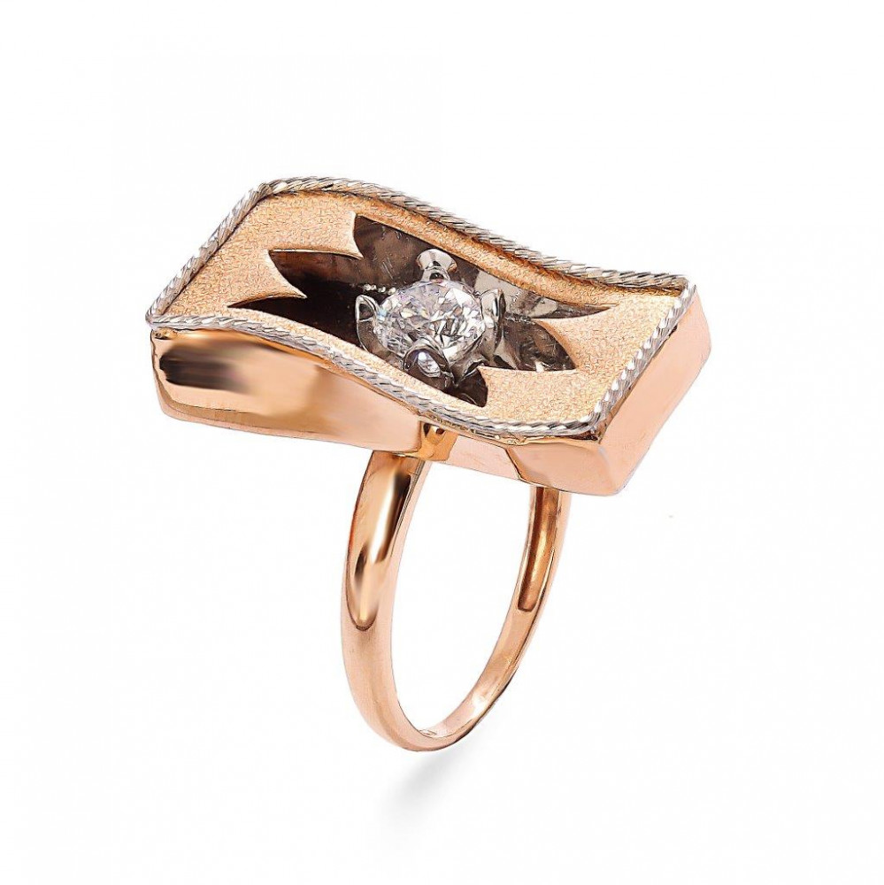 Image of Ring CZ Colour Stone