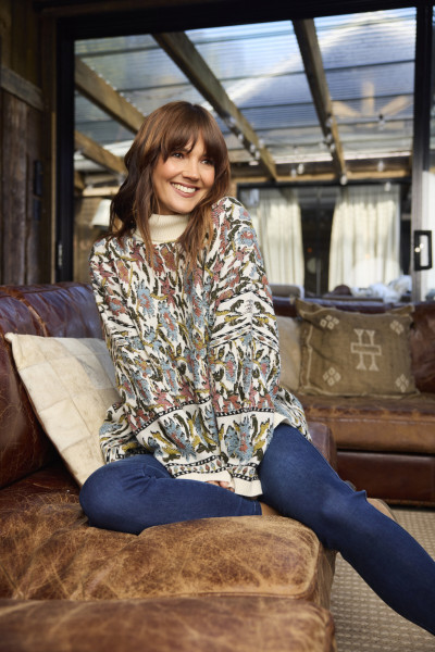 Knit Jumper Boxy Crème
