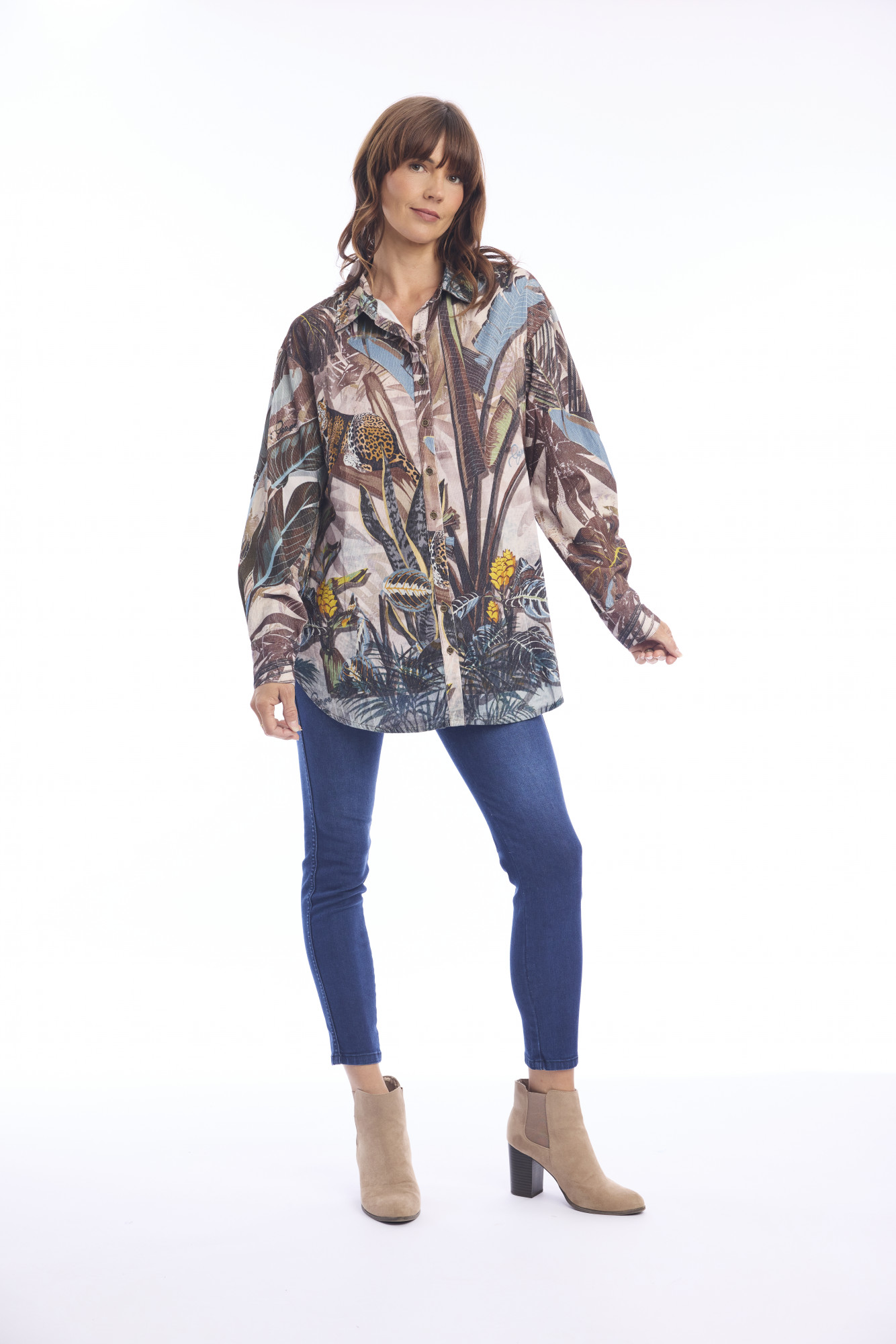 Almasa Shirt Print