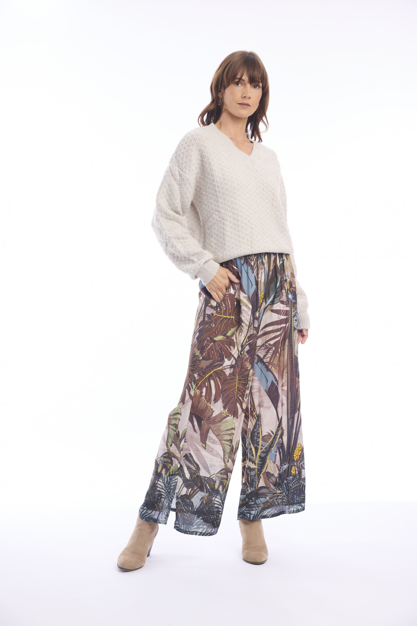 Almasa Pants Print