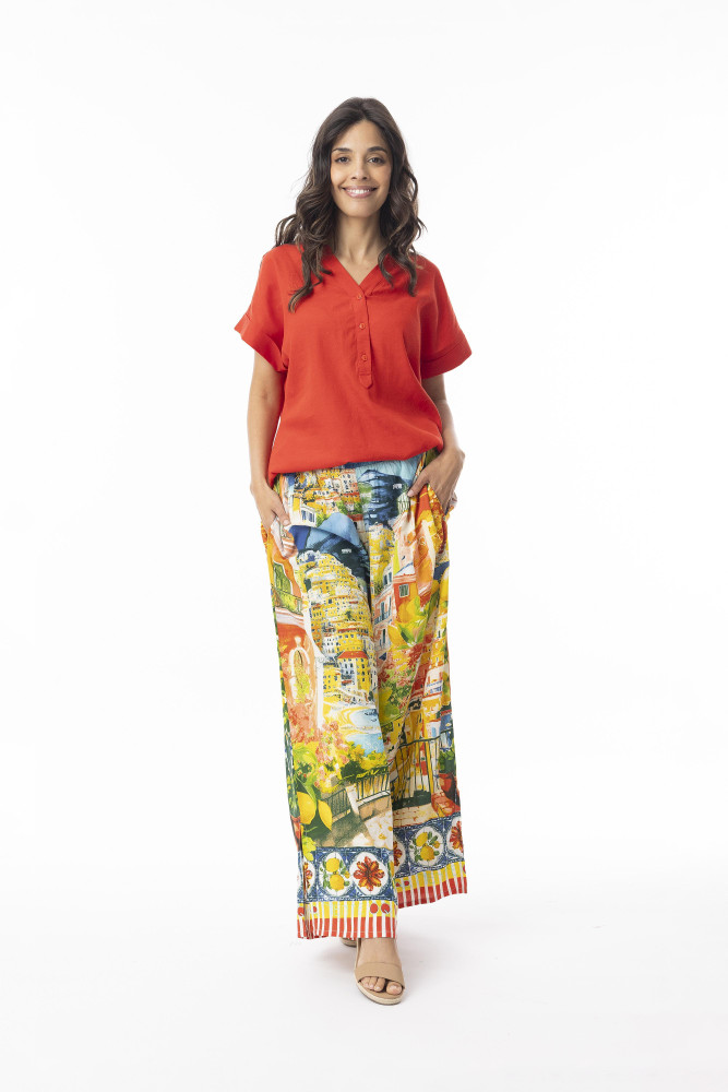 Amalfi Pant Print