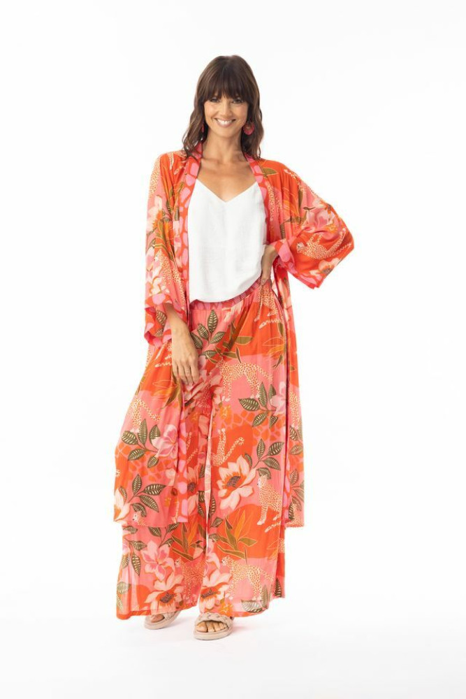 Aria Wrap Long Print