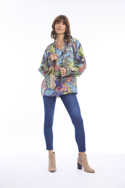 Bahama Top Bopho Print