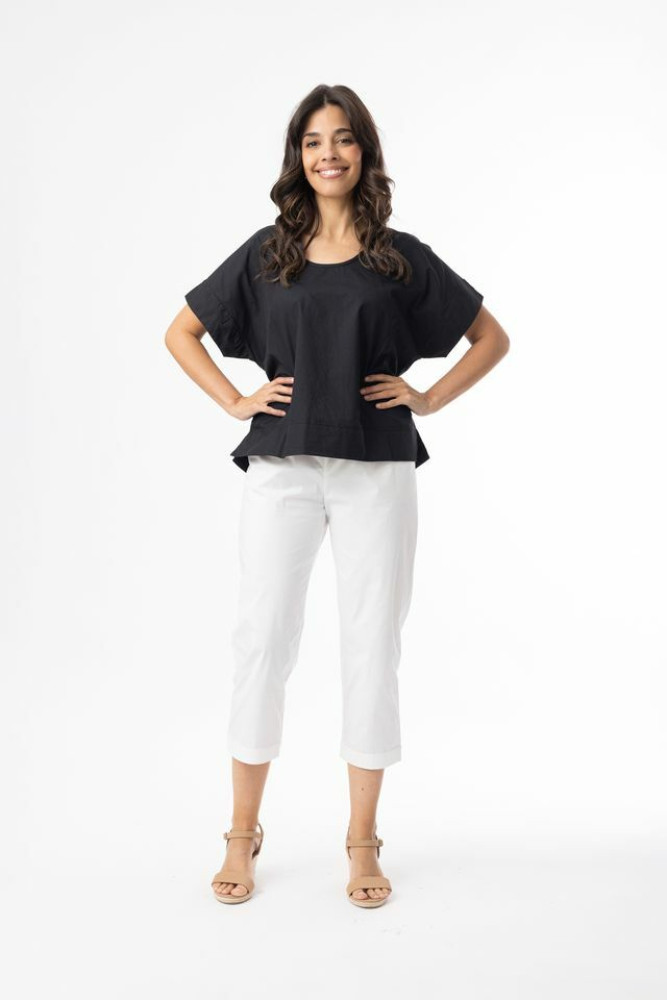 Bangalene Pant Capri White