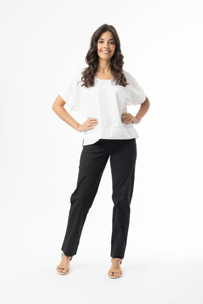 Bangalene Pant Fashion  Long Black