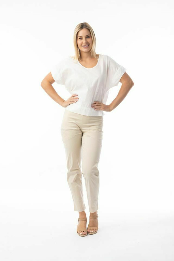 Bangalene Pant Fashion  Long Saffron