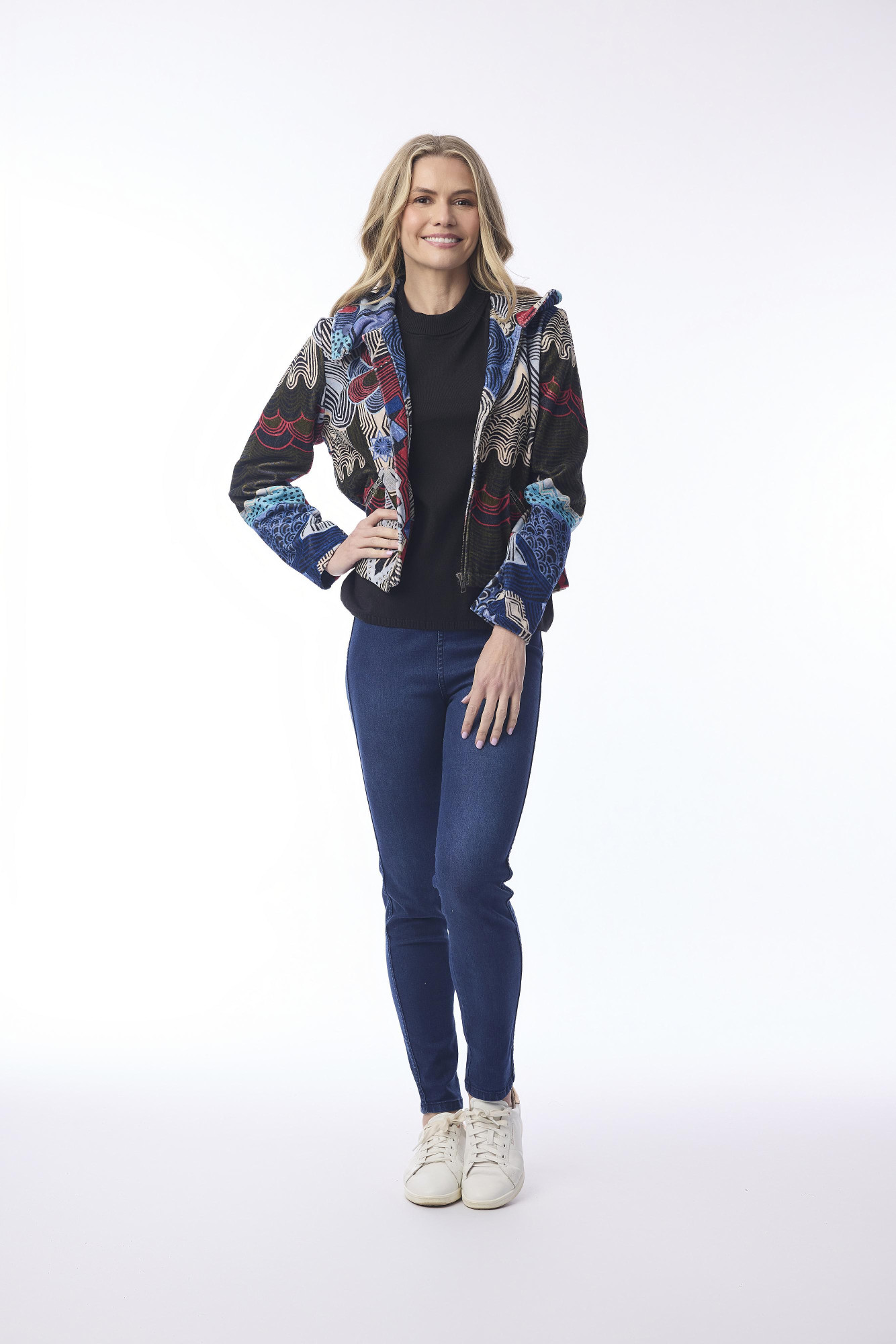 Benin Jacket Print