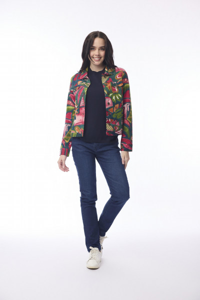 Biker Jacket Tropical Fun