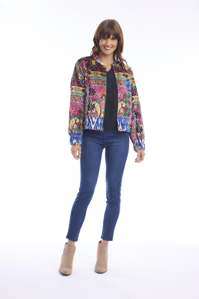 Bomber Jacket Velvet Antigua