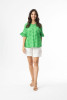 Broderie Essentials Top Green