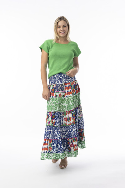 Buzios Skirt Print