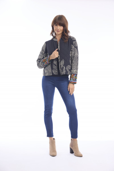 Cancun Jacket Quilted Print