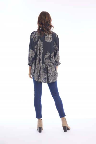 Cancun Top Boho Print