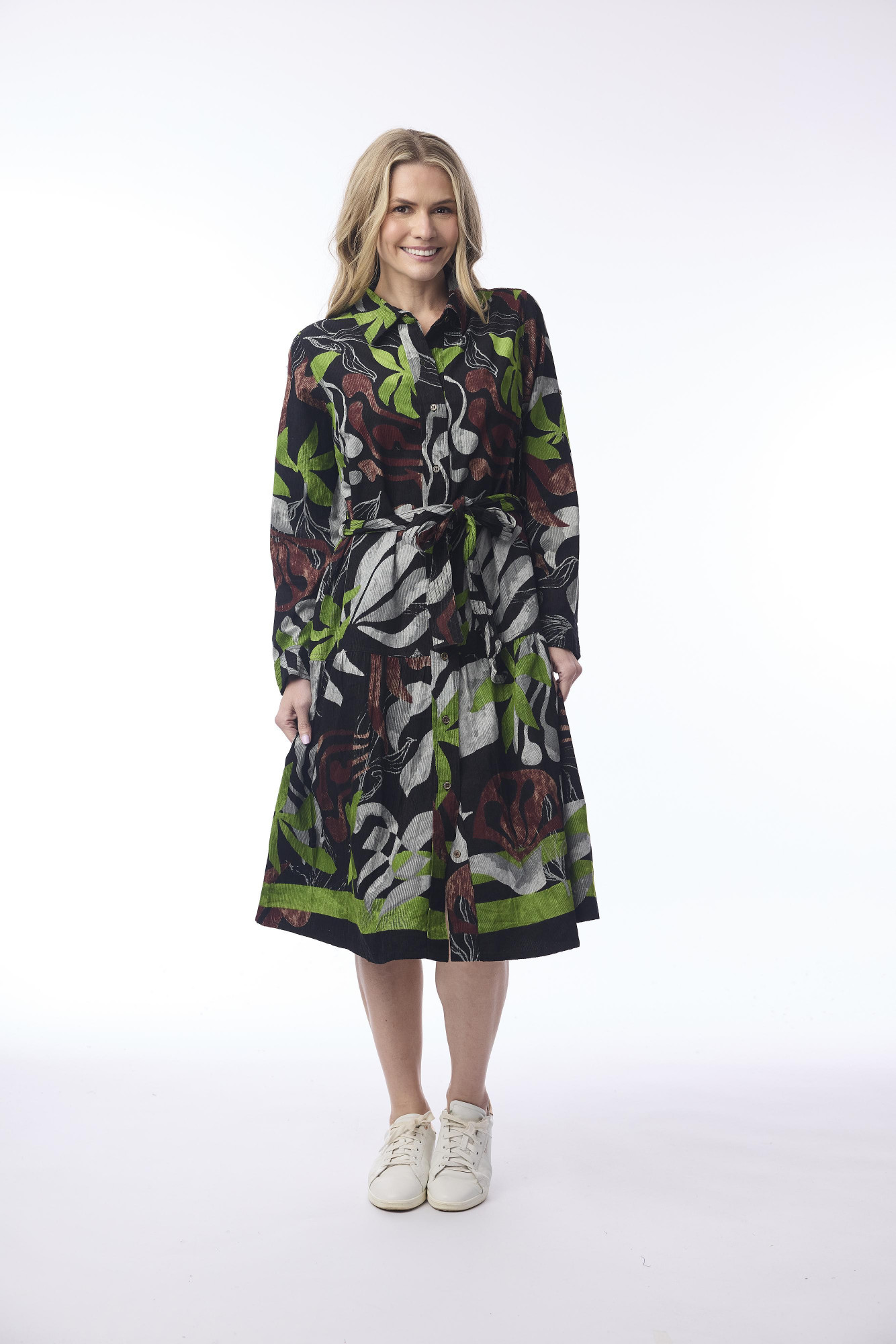 Castelo Branco Dress Collar Print