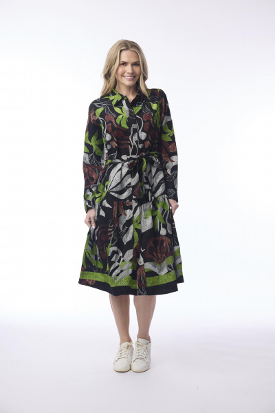 Castelo Branco Dress Collar Print