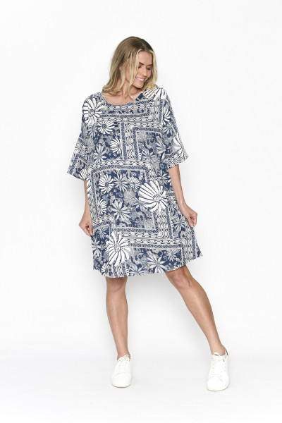 Charlotte Shift Dress FloralScf 1