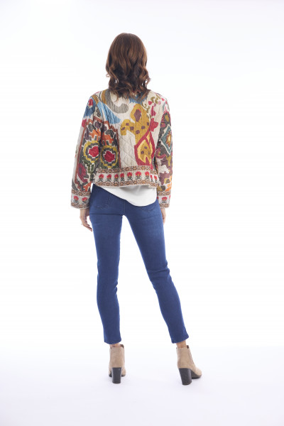 Chateau Eza Jacket Quilted Print