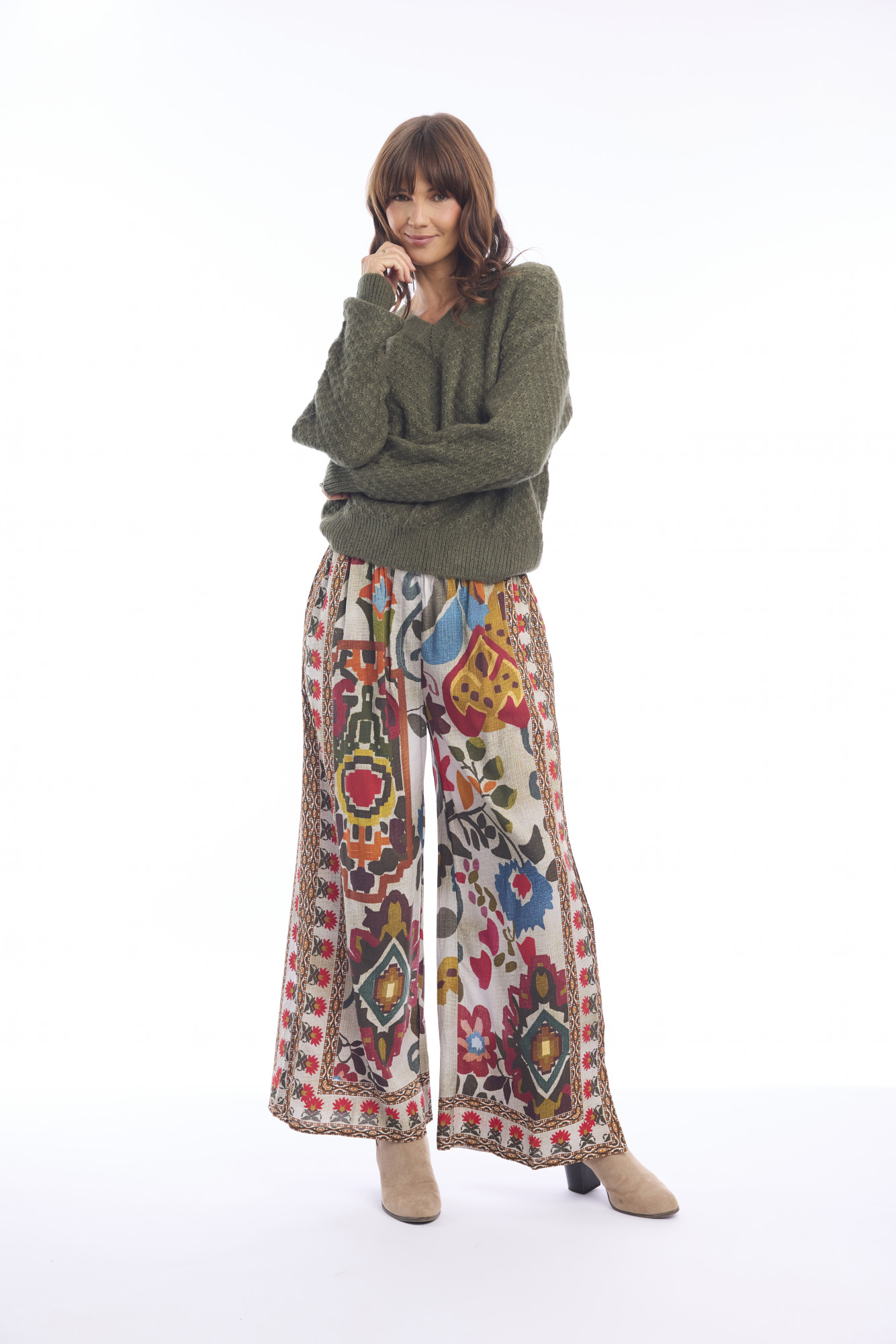 Chateau Eza Pant Print