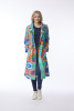 Coat Long Digital Oriental