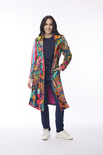 Coat Long Digital Persia