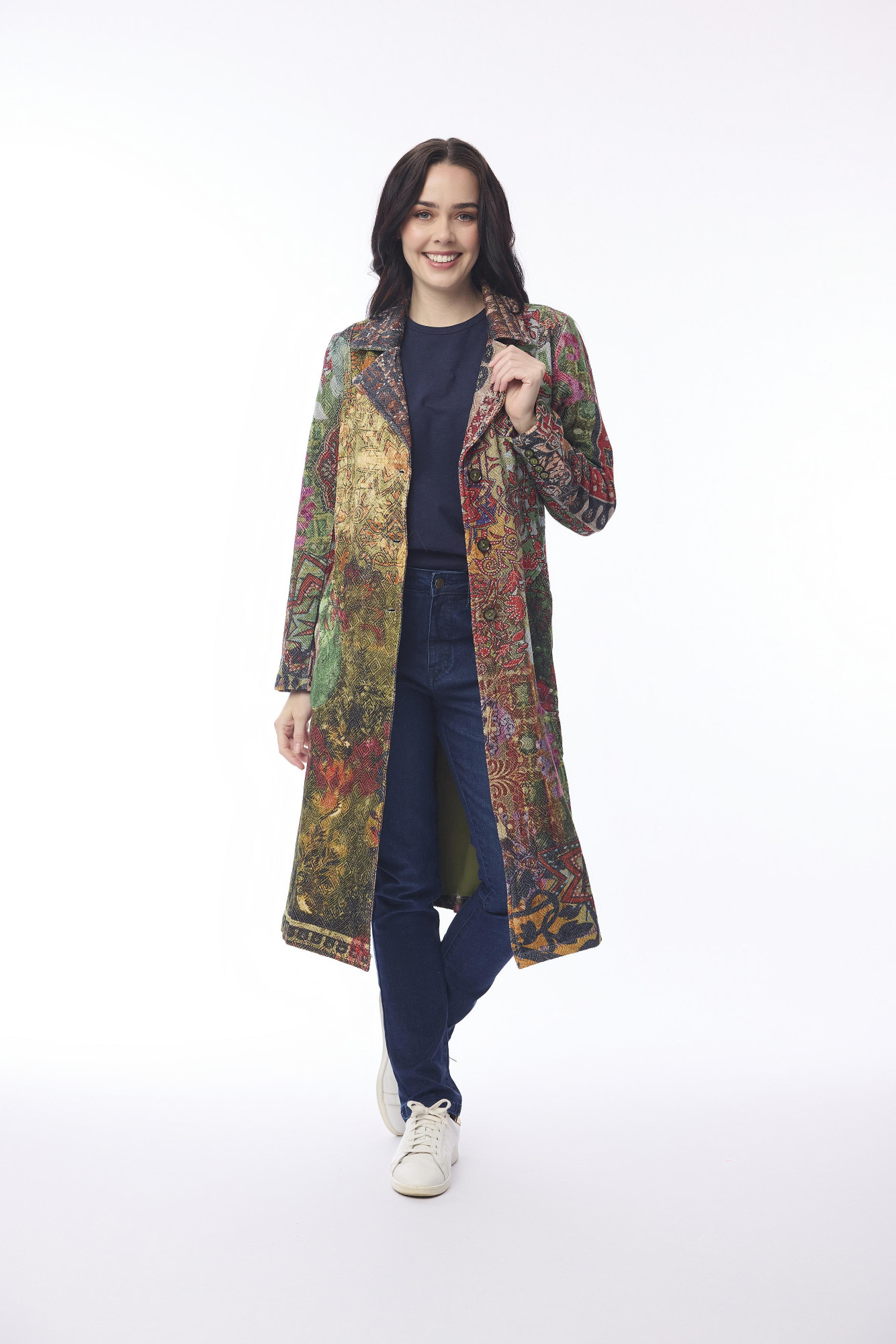 Coat Long Digital Vintage